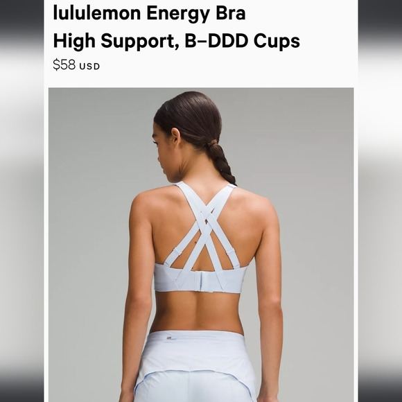 Lululemon energy bra high support - Picture 5 of 5